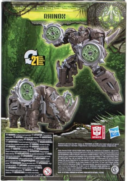 Transformers Rise of the Beasts Voyager Class Rhinox Action Figure