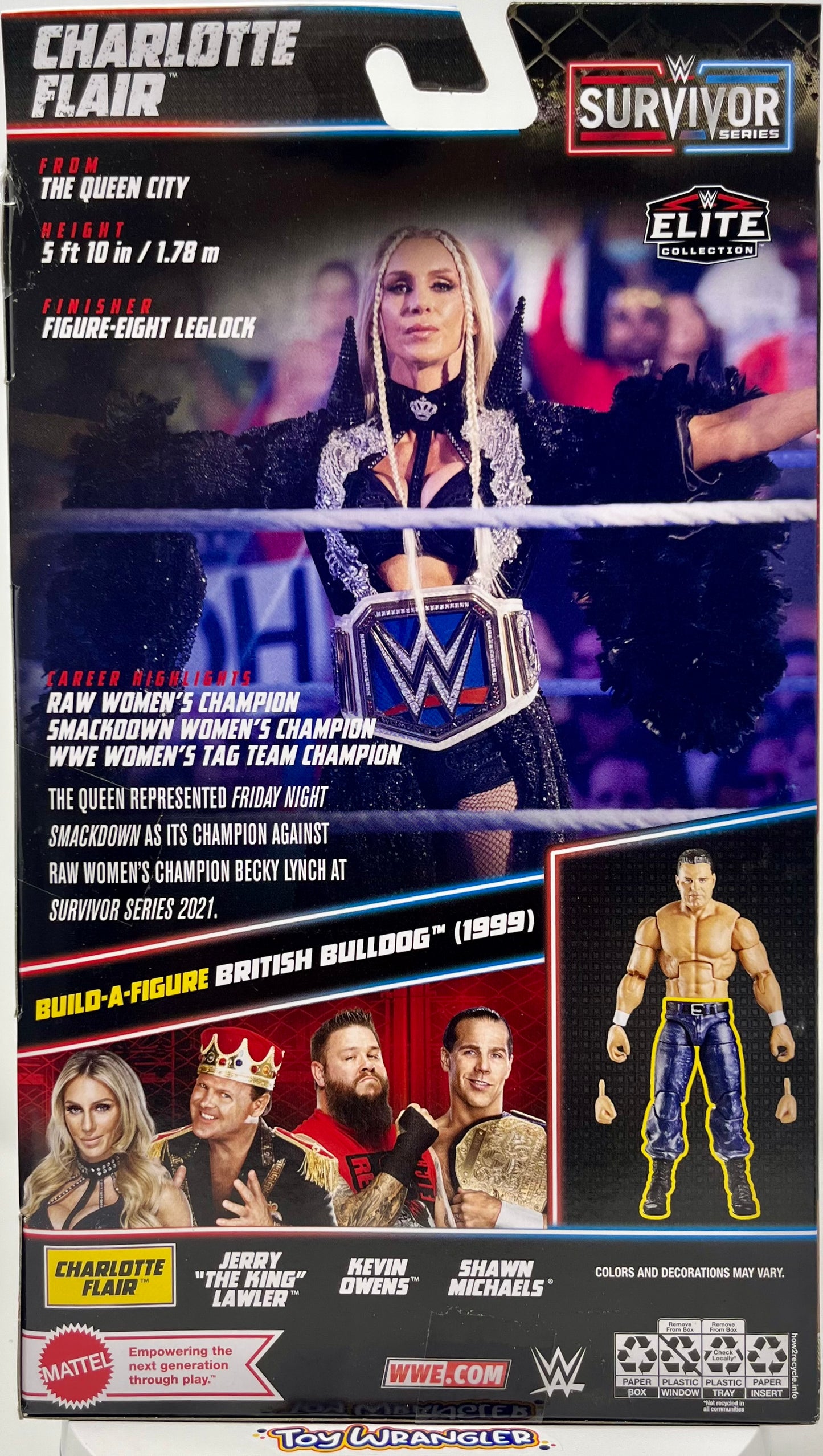 WW Elite Collection Charlotte Flair Survivor Series