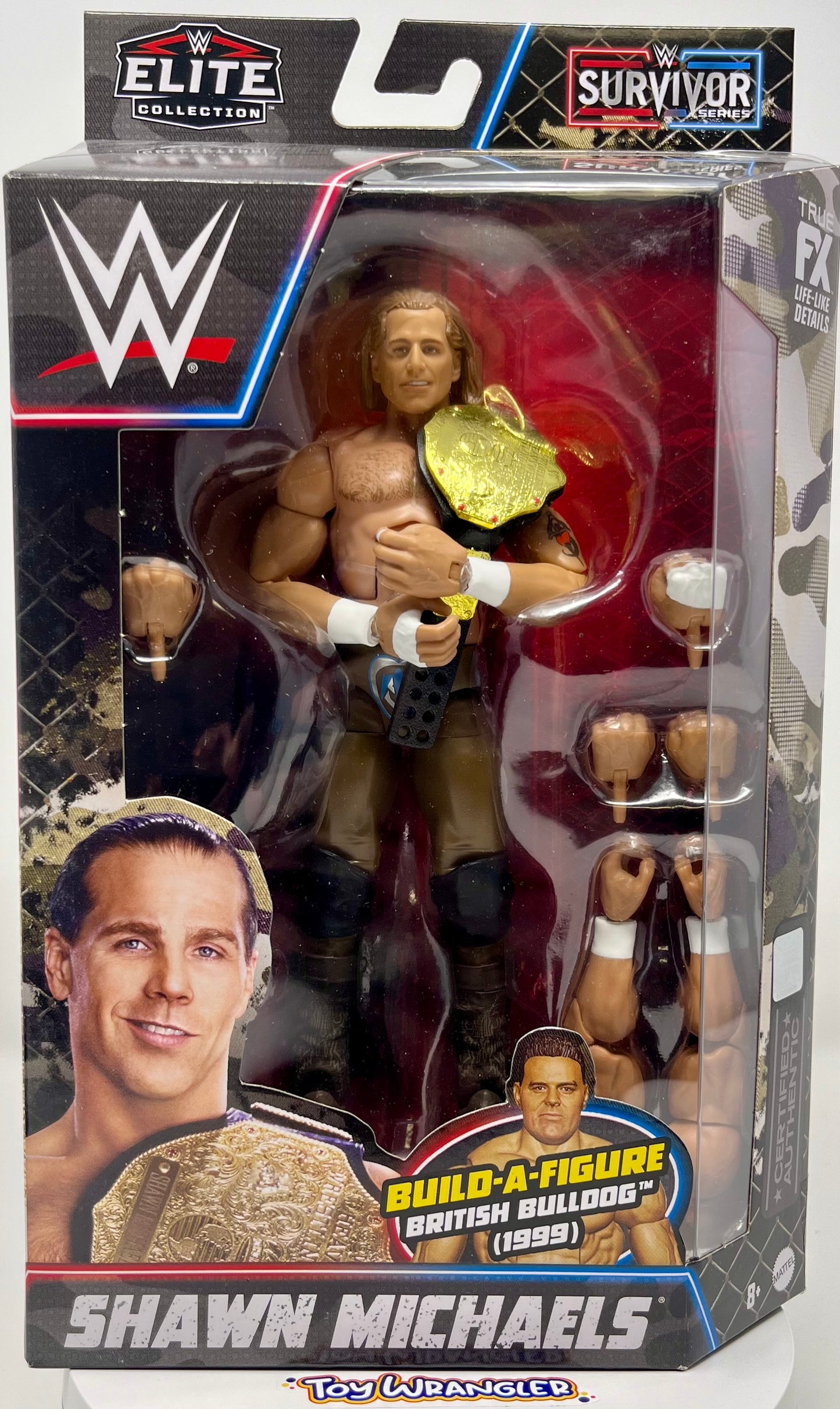 WW Elite Collection Shawn Michaels Survivor Series Action Figure