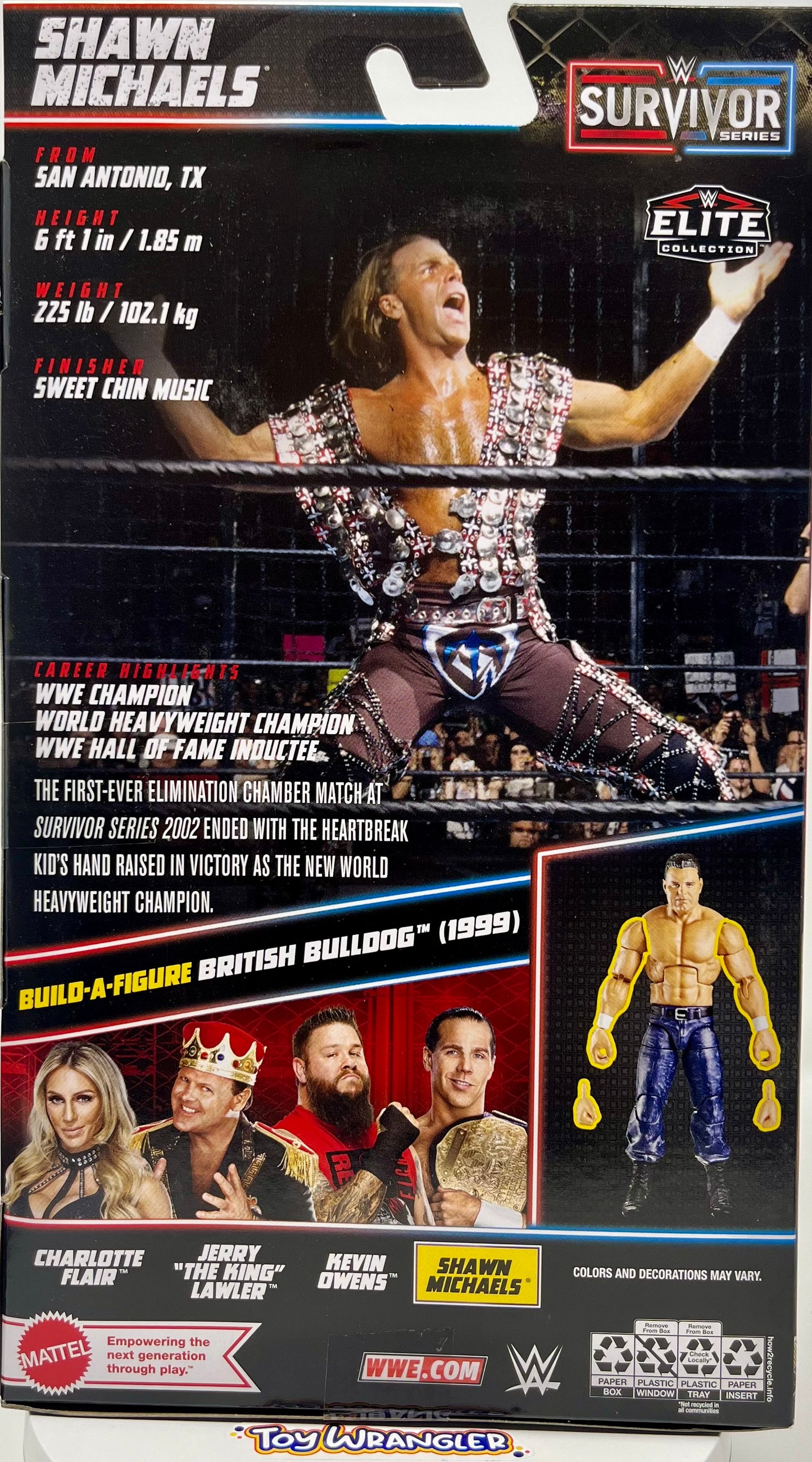 WW Elite Collection Shawn Michaels Survivor Series Action Figure