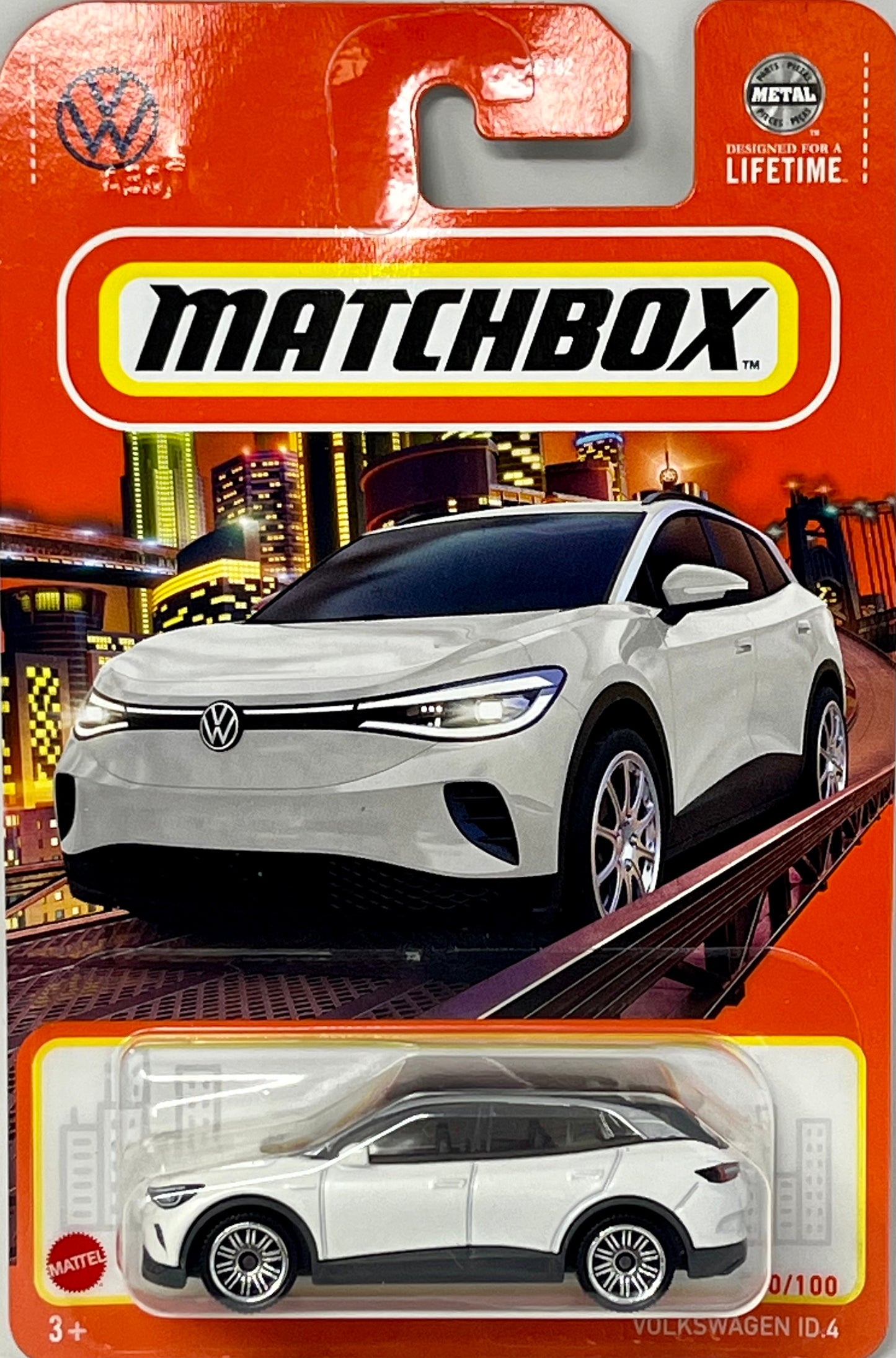 Matchbox Volkswagen id.4 White 90/100