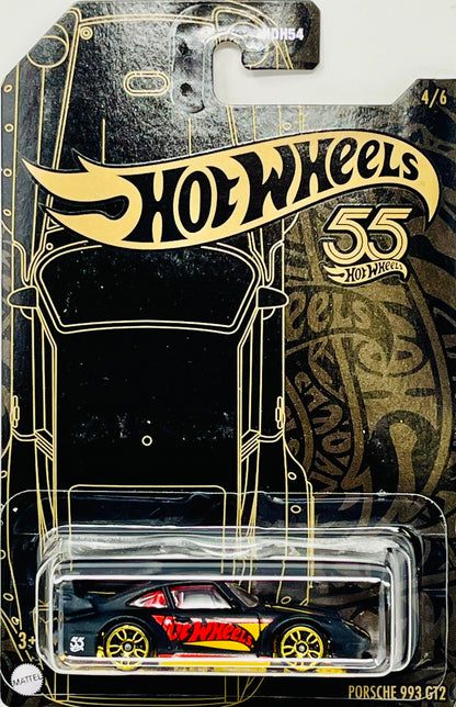 Hot Wheels Porsche 993 GT2 Pearl and Chrome with Protector