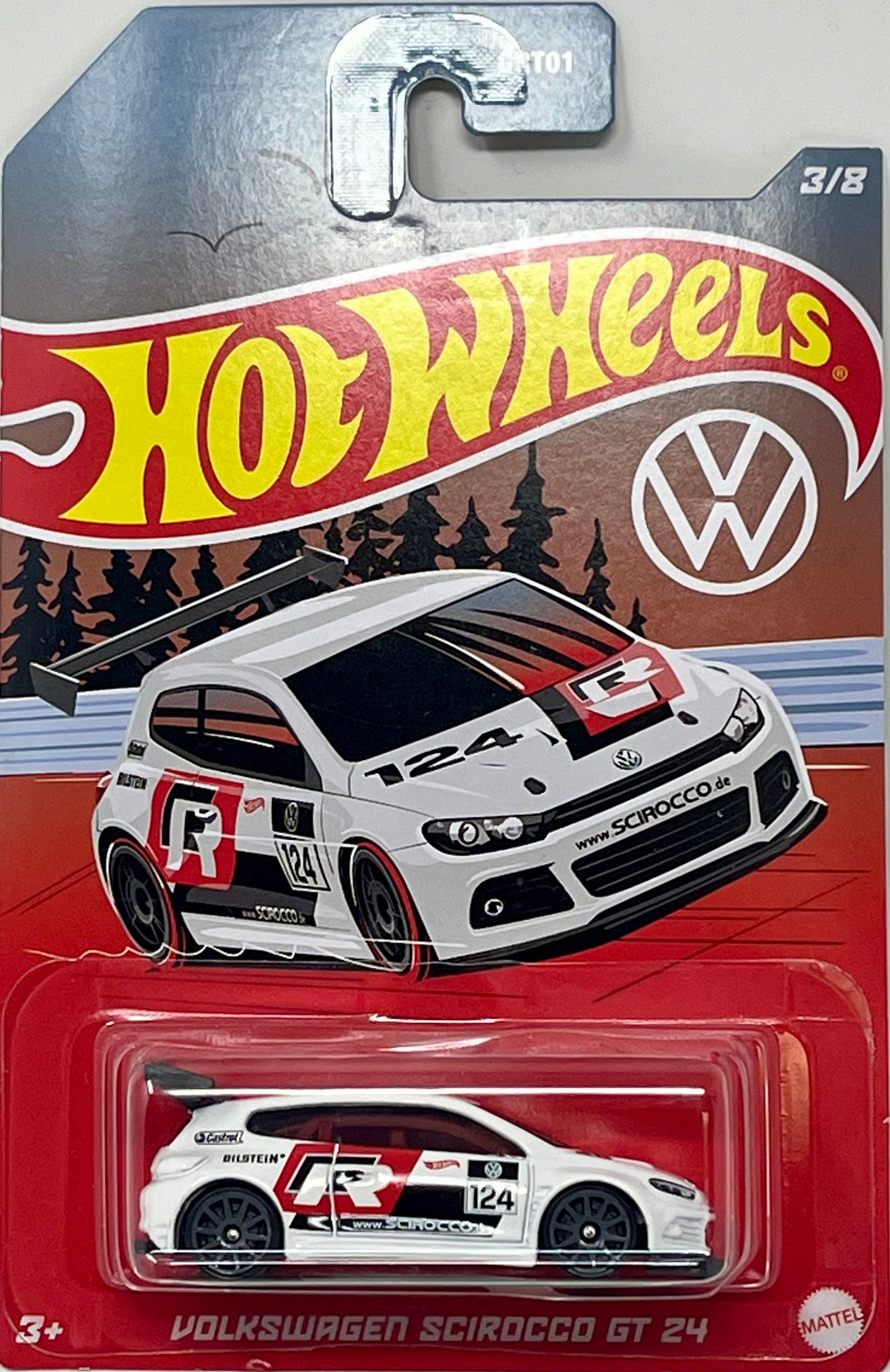 Hot Wheels Volkswagen Scirocco GT 24 with Protector