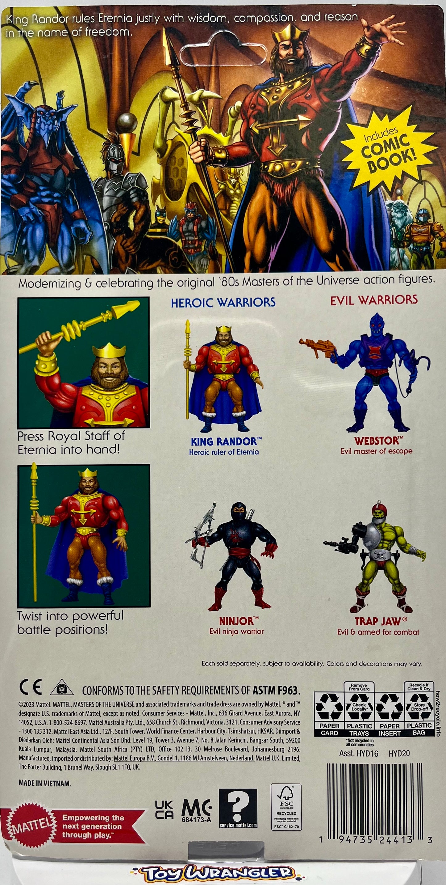 Masters of the Universe King Randor