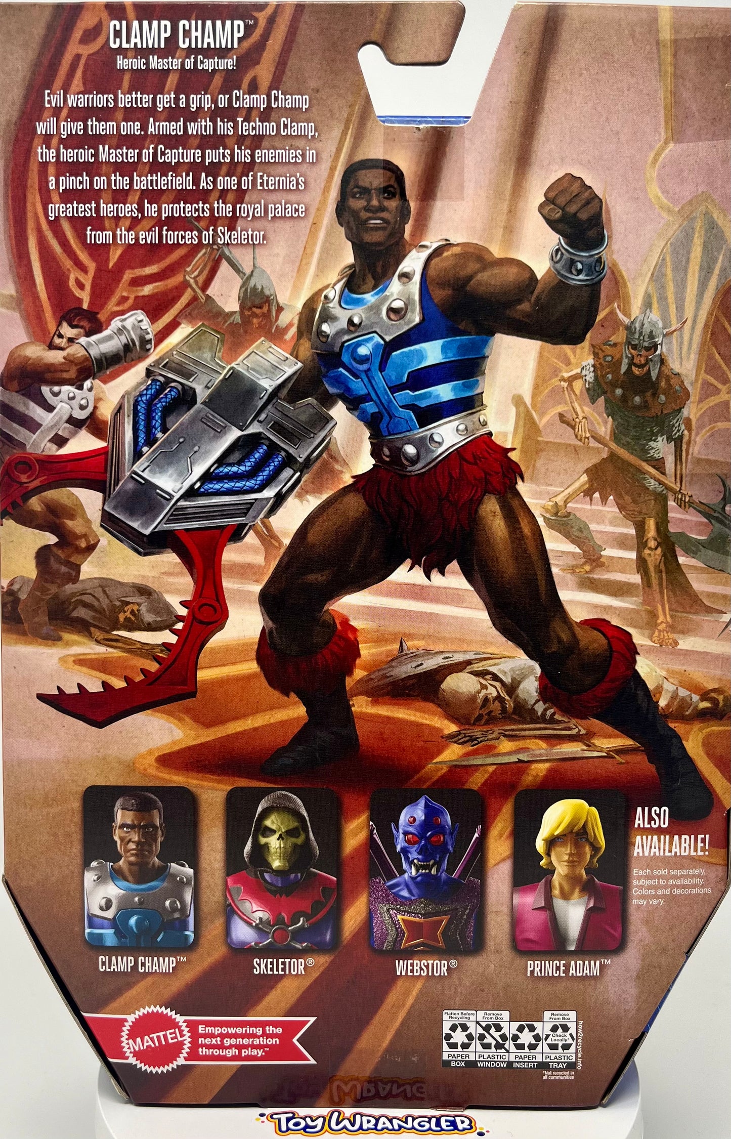 Masters Of The Universe Revelation Clamp Champ