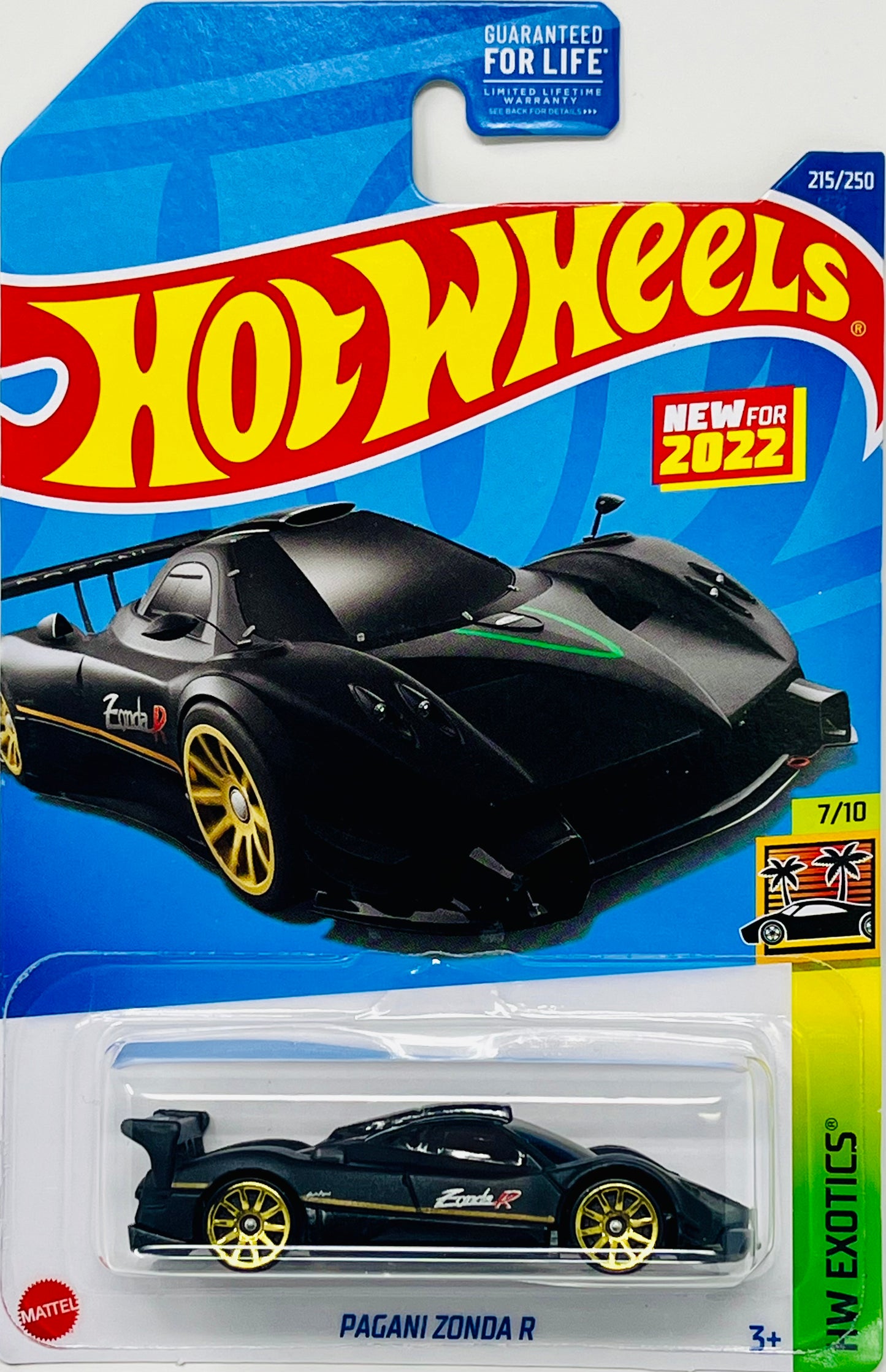 Hot Wheels Pagani Zonda R (Black) with Protector