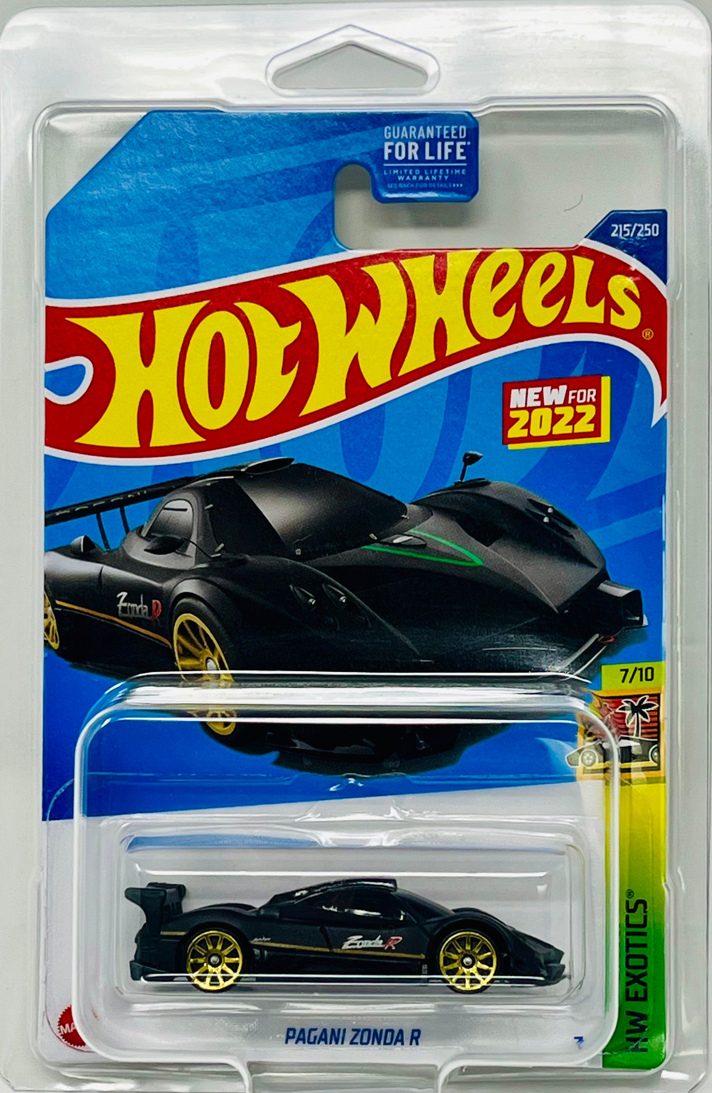 Hot Wheels Pagani Zonda R (Black) with Protector