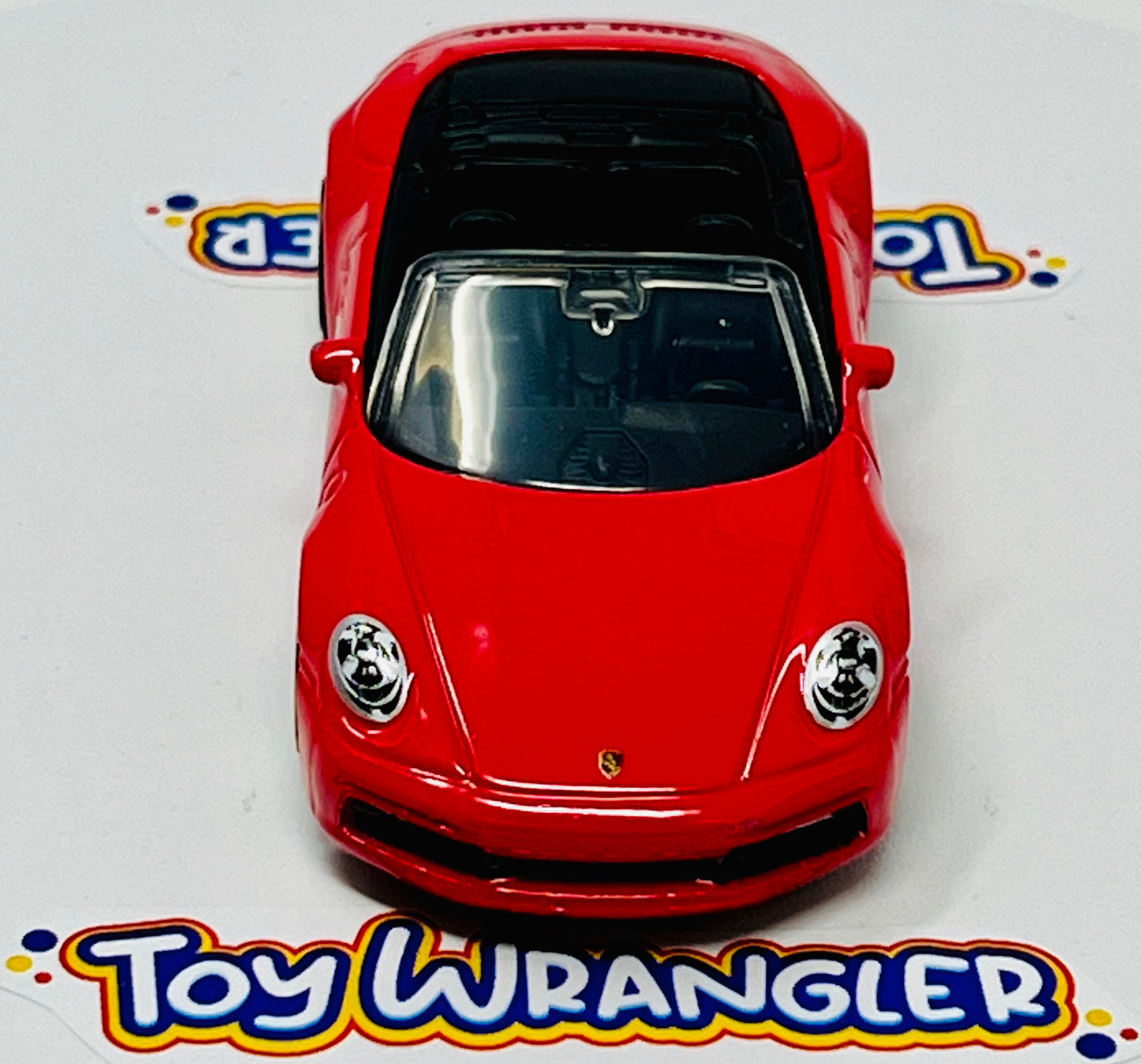 Matchbox Porsche 911 Carrera Cabriolet (Red) with Protector