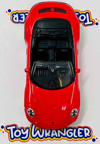 Matchbox Porsche 911 Carrera Cabriolet (Red) with Protector