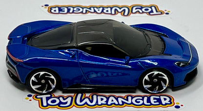 Hot Wheels Automobili Pininfarina Battista (Blue) with Protector