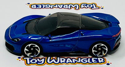 Hot Wheels Automobili Pininfarina Battista (Blue) with Protector