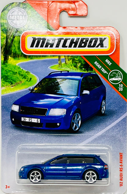 Matchbox '02 Audi RS 6 Avant (Blue) with Protector