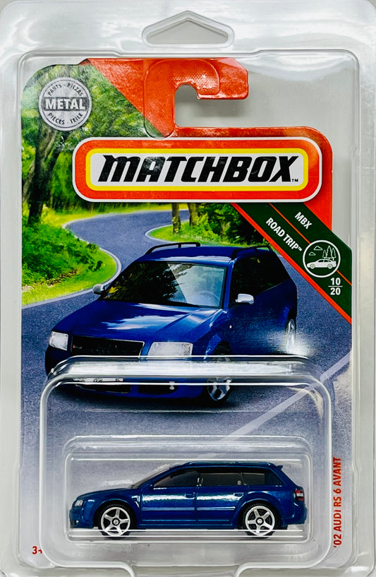 Matchbox '02 Audi RS 6 Avant (Blue) with Protector