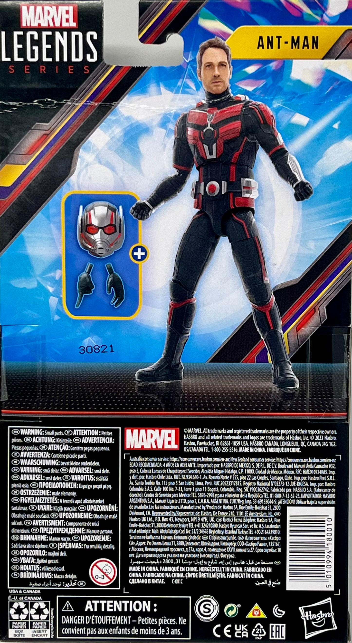 Marvel Legends Series Ant-Man,Ant-Man & The Wasp: Quantumania Collectible 6-Inch Action Figures, Ages 4 and Up