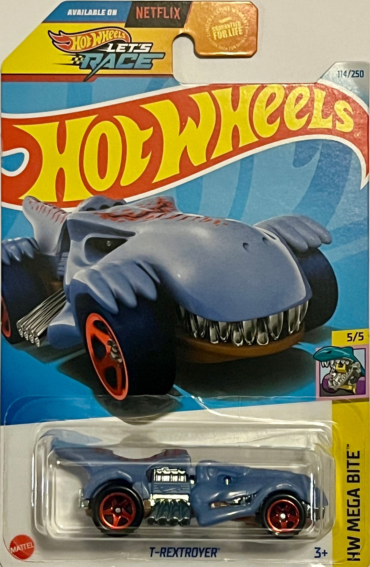 Hot Wheels T-Rextroyer #114 Let's Race Netflix