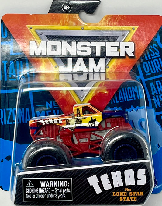 MonsterJam Texas The Lone Star State Truck Series 1:64 Scale