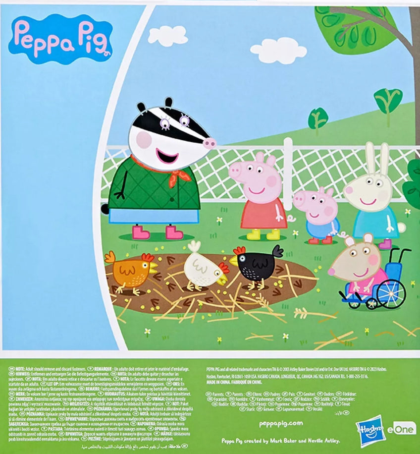 Peppa Pig Peppa's Farm Friends 7 Piece Play Set Farm Animals Figures