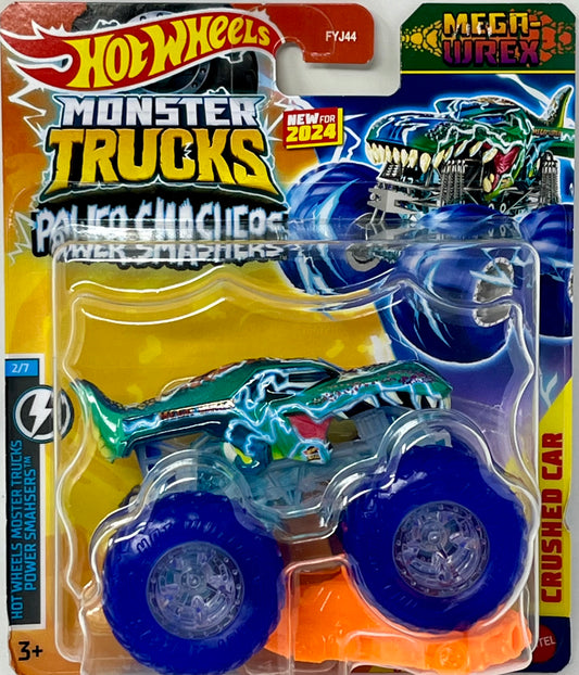 Hot Wheels Monster Trucks Mega-Wrex Power Smashers 2/7