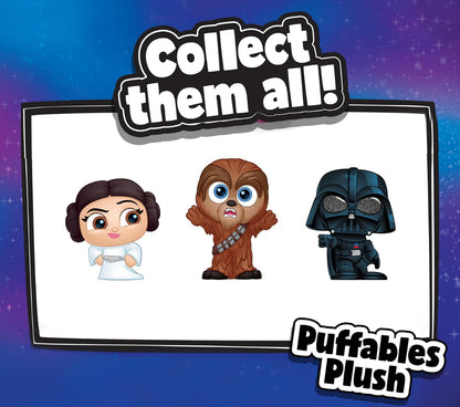 Just Play Star Wars™ Doorables Puffables Plush – Star Wars: A New Hope™, 10-inch Collectible Plush Featuring Glitter Eyes, Styles May Vary, Kids Toys for Ages 3 Up