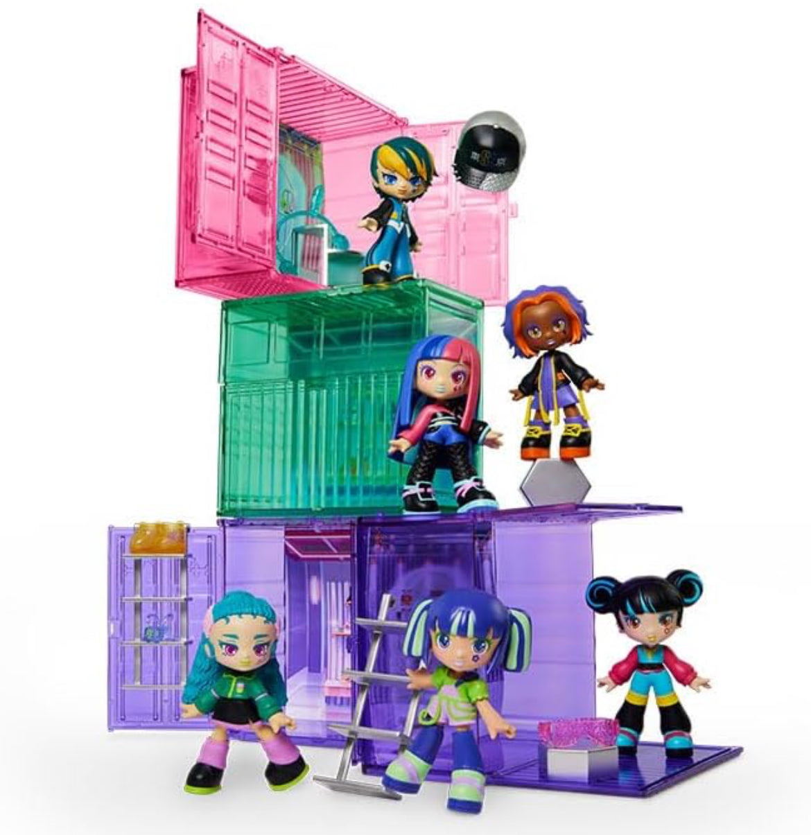 Squadz Place - Tokyo Trends (Random) Surprise Dolls with Unique Vibes, Fashion Sense, and Personality - Collectible Tiny Home with Fashion-Forward Surprises