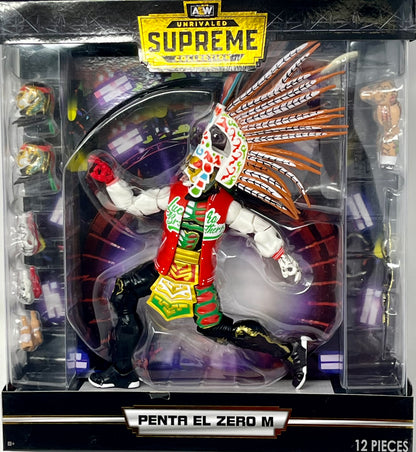 Penta El Zero M - AEW Unrivaled Supreme Series 3 Jazwares Toy Wrestling Figure