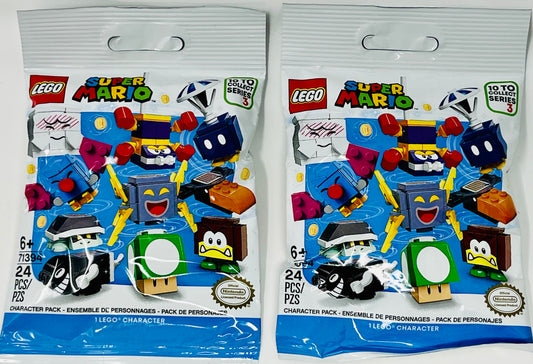 2 x Lego 71394 Super Mario Character Packs Series 3 (1 Unit - Style Picked at Random)