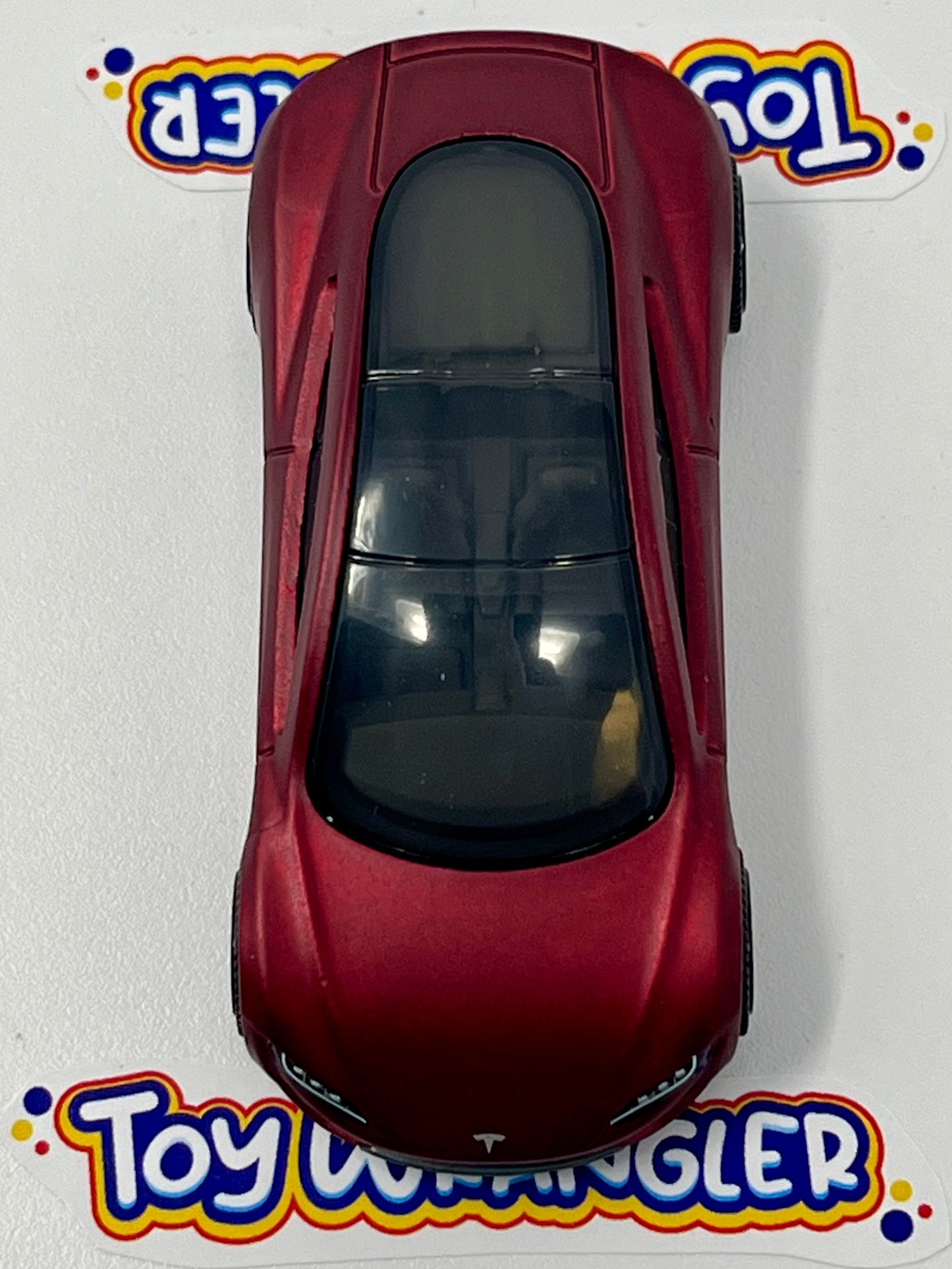 Matchbox Tesla Roadster 4/100 (Red) With Protector