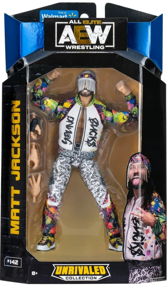 AEW Unrivaled Matt Jackson - 6 inch Figure with Entrance Jacket and Alternate Hands