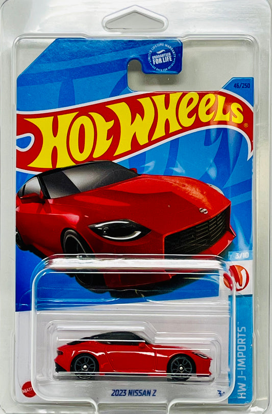 Hot Wheels Nissan Z J-Imports (Red) with Protector