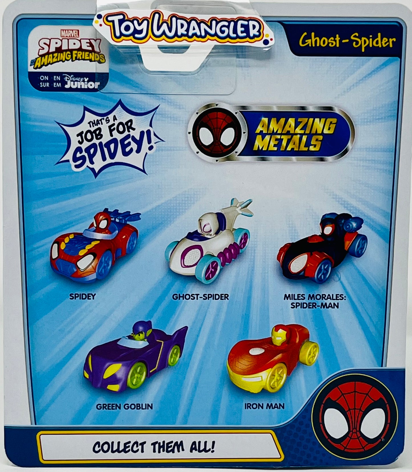 Spider-Man Spidey and his Amazing Friends Ghost-Spider Car