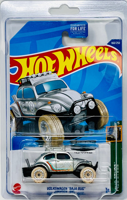 Hot Wheels ZAMAC Volkswagen Baja Bug with Protector