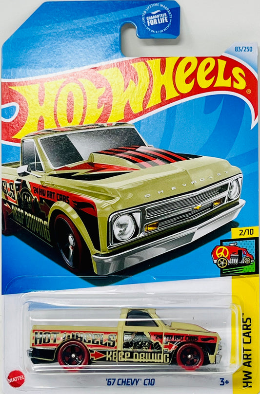 Hot Wheels '67 Chevy C10, HW Art Cars 2/10