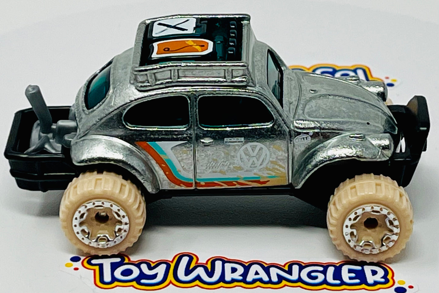 Hot Wheels ZAMAC Volkswagen Baja Bug with Protector