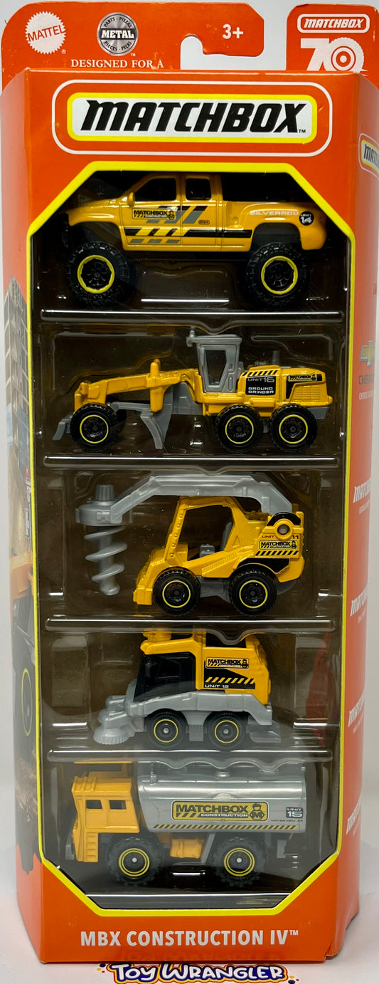 Matchbox MBX Construction IV 5 Pack