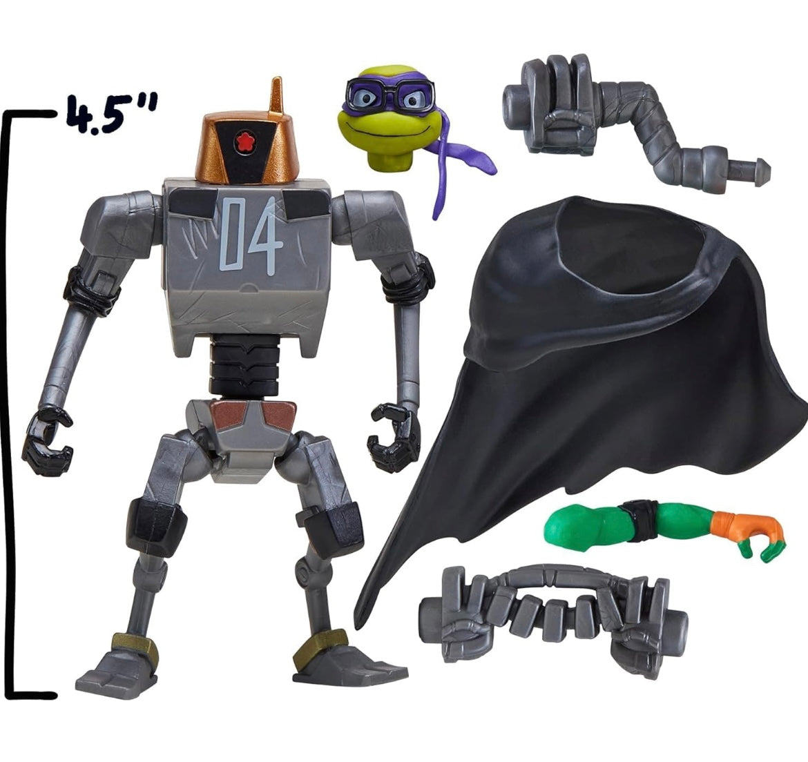 Tales of The Teenage Mutant Ninja Turtles Mutations Mix 'N Match Mechazoid