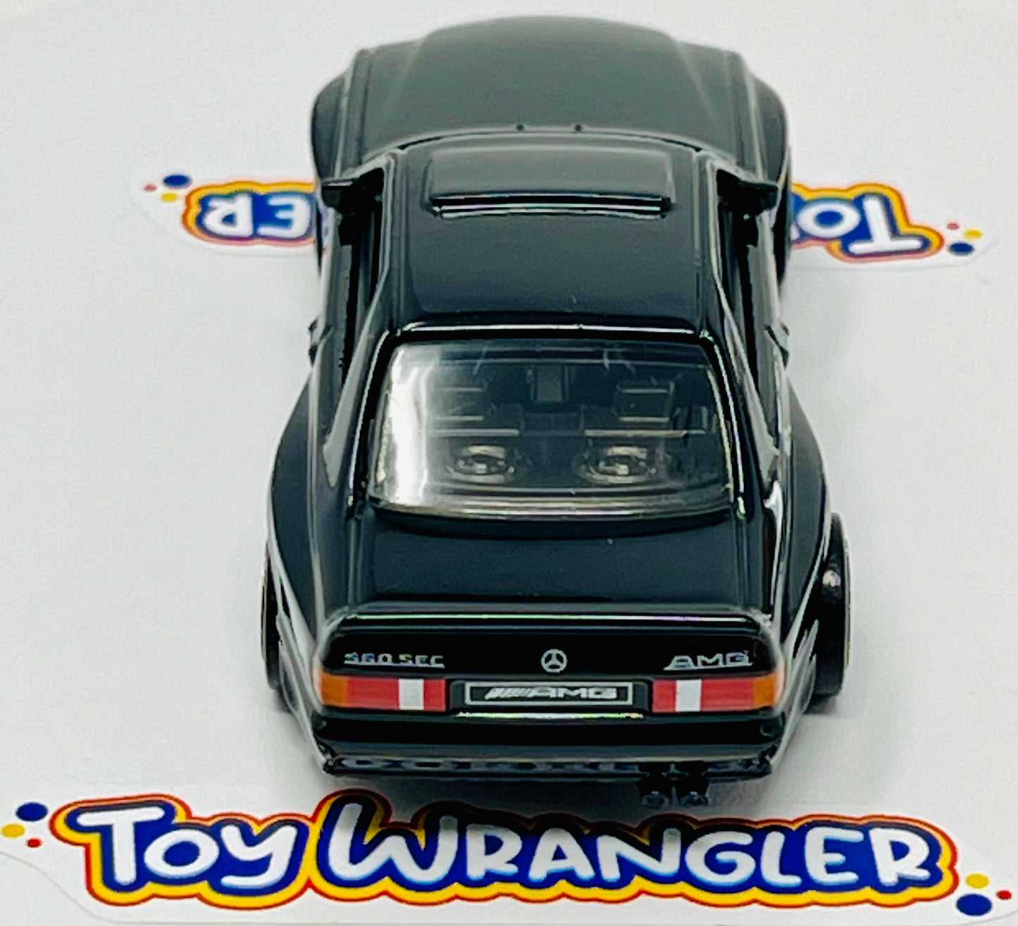 Hot Wheels '89 Mercedes-Benz 560 SEC AMG (Black) with Protector