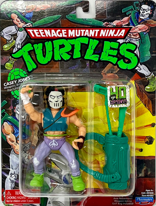 Teenage Mutant Ninja Turtles 40th Anniversary Casey Jones Action Figure