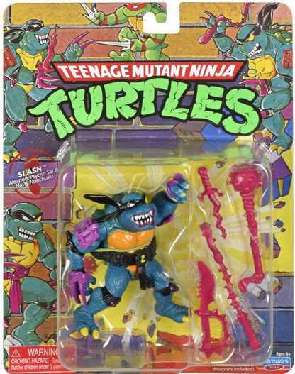 Teenage Mutant Ninja Turtles: 4” Original Classic Slash Basic Figure by Playmates Toys