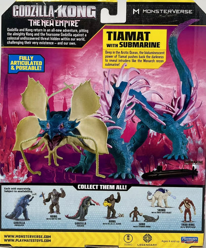 Playmates Godzilla Kong Monsterverse TIAMAT With Submarine Figure Brand