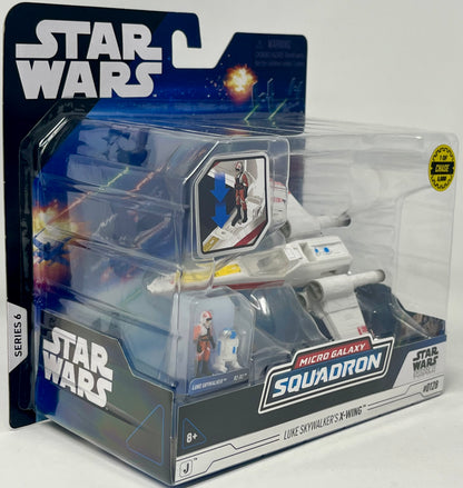 Star Wars Micro Galaxy Squadron Luke Skywalker X-Wing 1 of 5000 CHASE