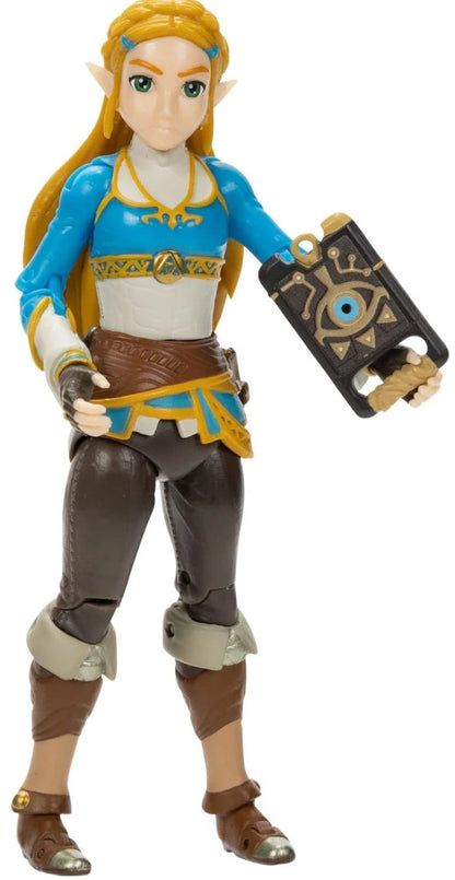 Nintendo The Legend of Zelda: Breath of The Wild 5-inch Action Figure Zelda with Sheikah Slate