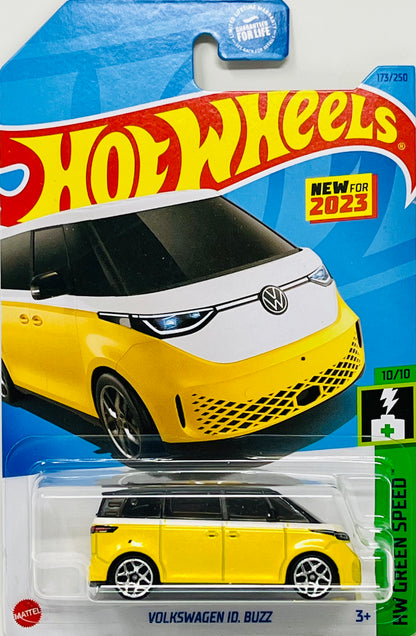 Hot Wheels Volkswagen ID Buzz (Yellow) with Protector