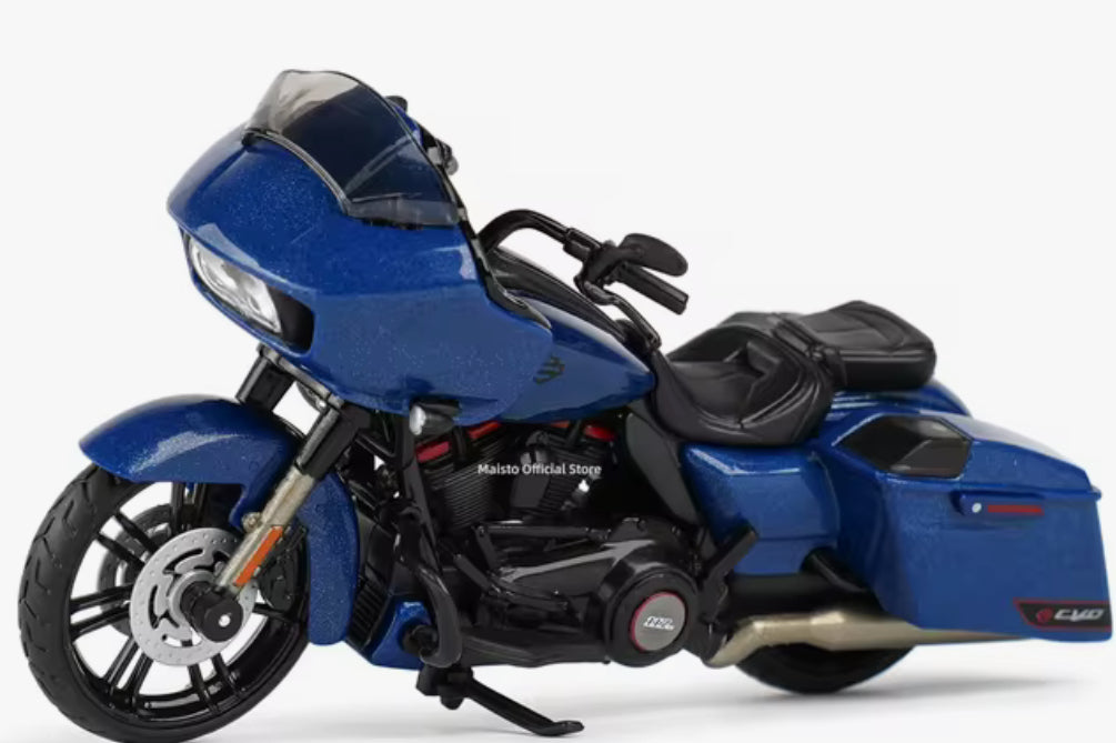 Maisto H-D Custom 1:18 Scale Blue 2022 Harley Davidson CVO Road Glide Series 43