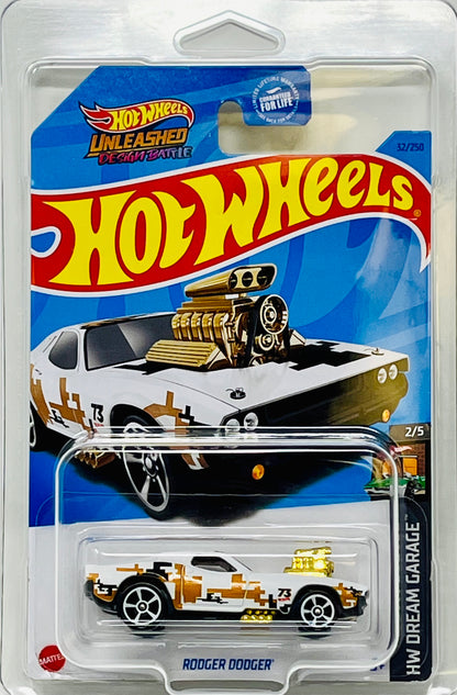 Hot Wheels Rodger Dodger (White) Dream Garage