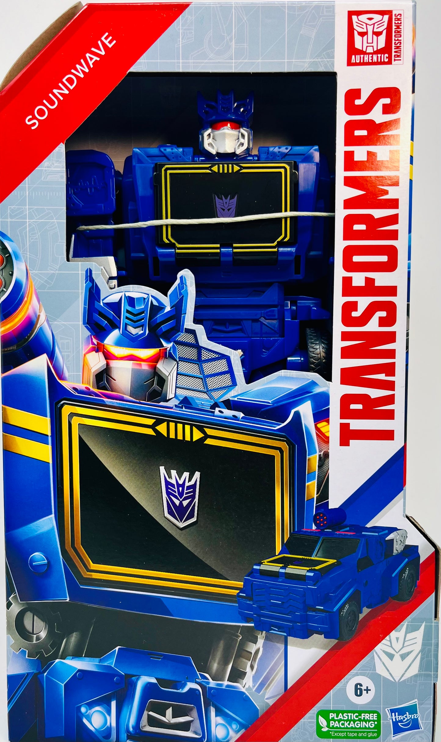 Transformers Authentics 11" Titan Changer Soundwave Action Figure