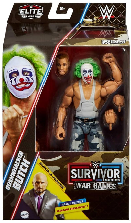 WWE Survivor Series Elite 2024 Bushwhacker Butch Action Figure