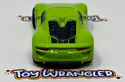 Matchbox Porsche 918 Spyder (Green) with Protector