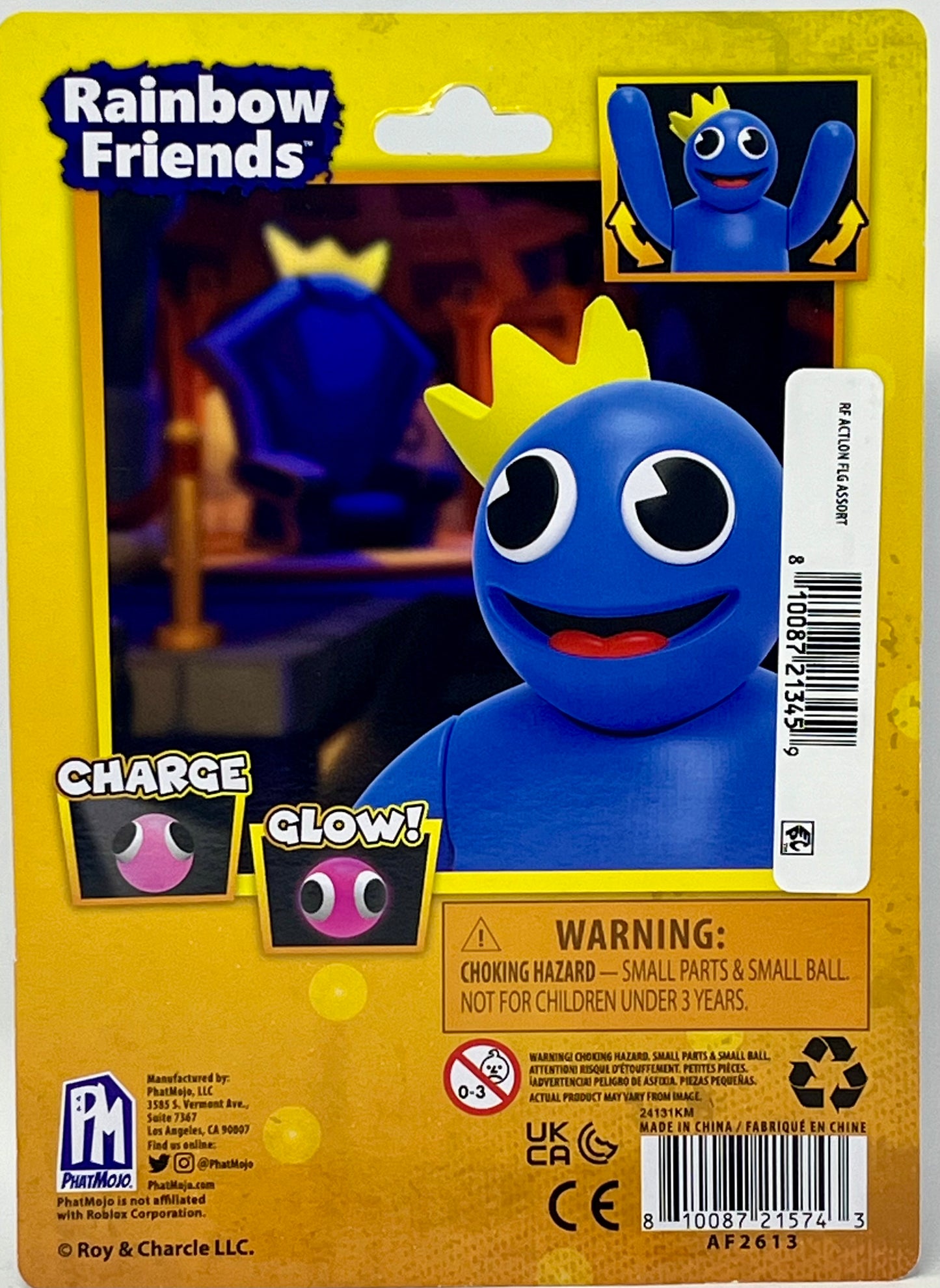 RAINBOW FRIENDS - Action Figure - Blue - Series 2