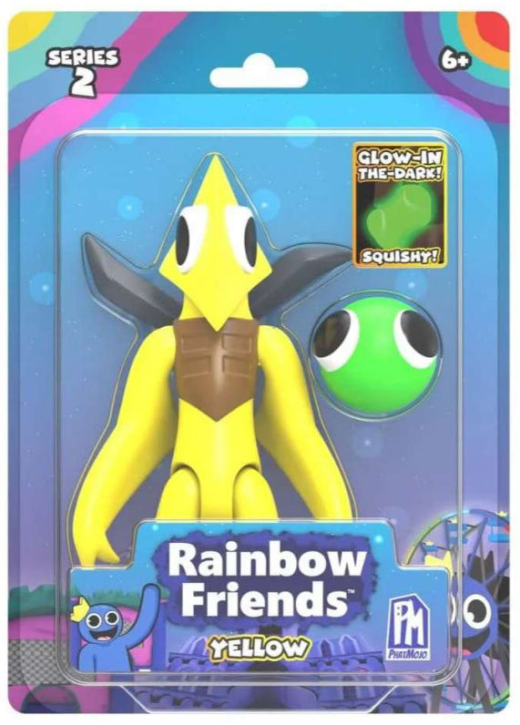 Rainbow Friends Series 2 Yellow Action Figure