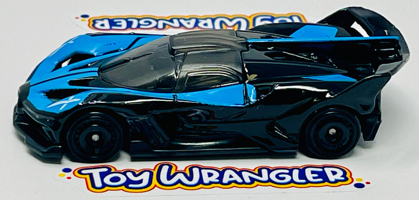 Hot Wheels Bugatti Bolide (Black/Blue) with Protector